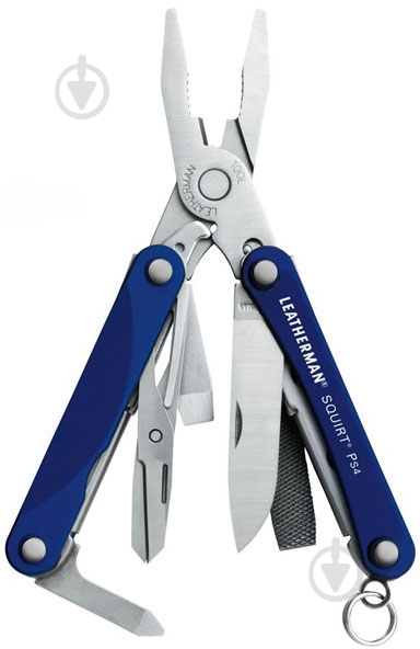 Мультитул Leatherman Squirt PS4 blue 831230 - фото 1