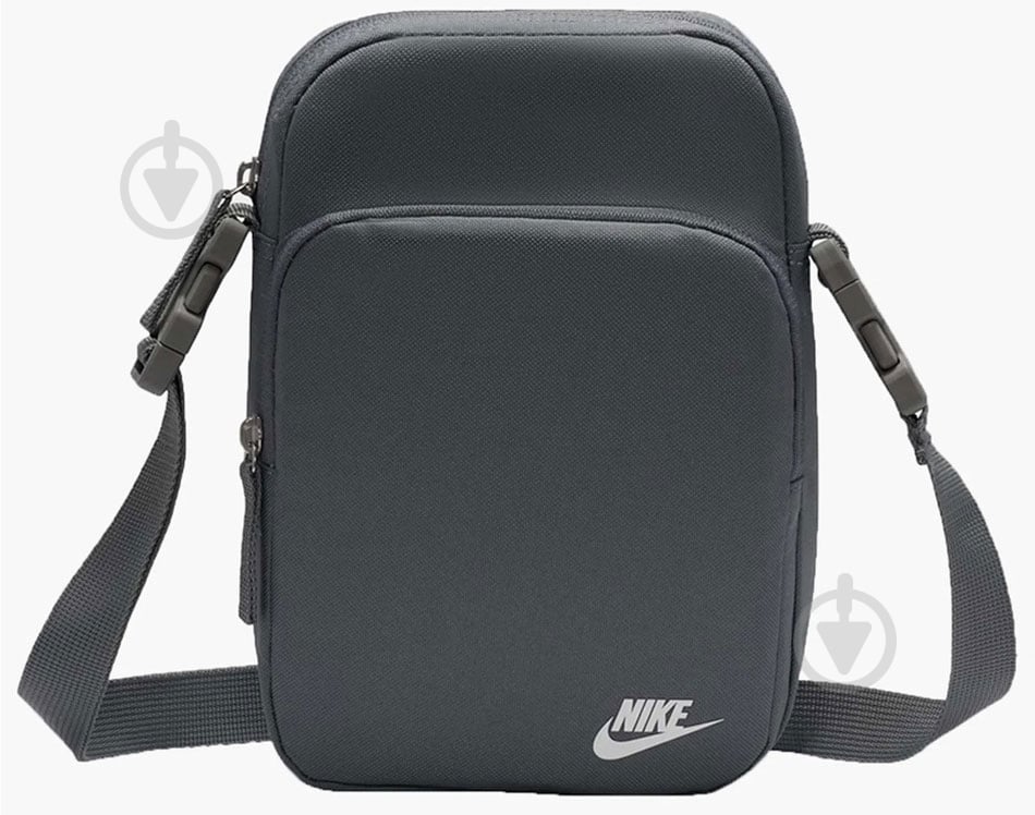 Сумка через плечо Nike Heritage DB0456-084 4 л серый - фото 1 Сумка через плечо Nike Heritage DB0456-084 4 л серый - фото 1