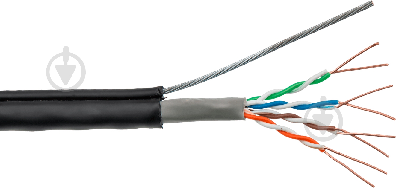 Кабель комп'ютерний LogicPower UTP 8x0,5 мідь - фото 1 Кабель комп'ютерний LogicPower UTP 8x0,5 мідь - фото 1