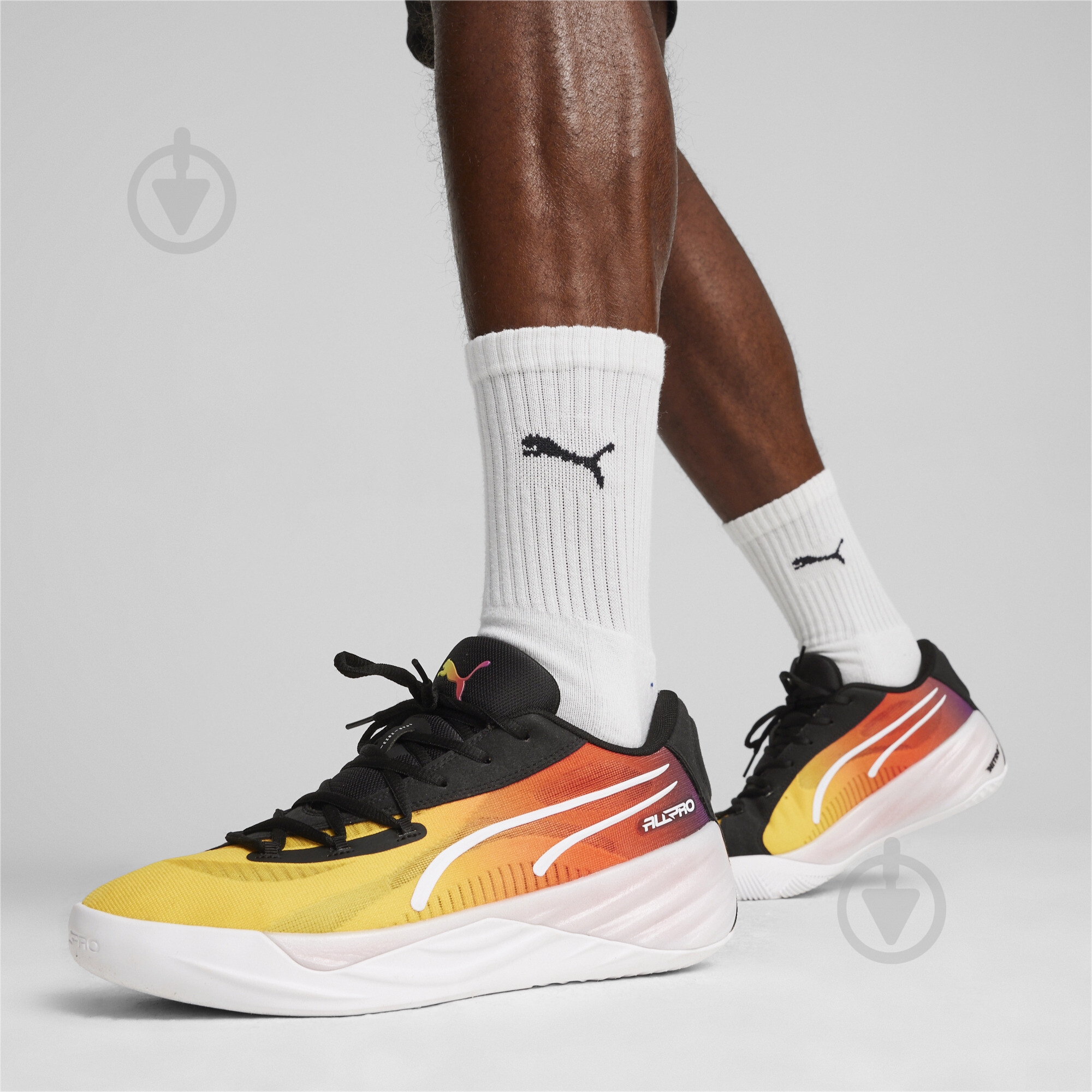 Кроссовки мужские Puma ALL-PRO NITRO SHOWTIME 30989001 р.43 разноцветные - фото 3
