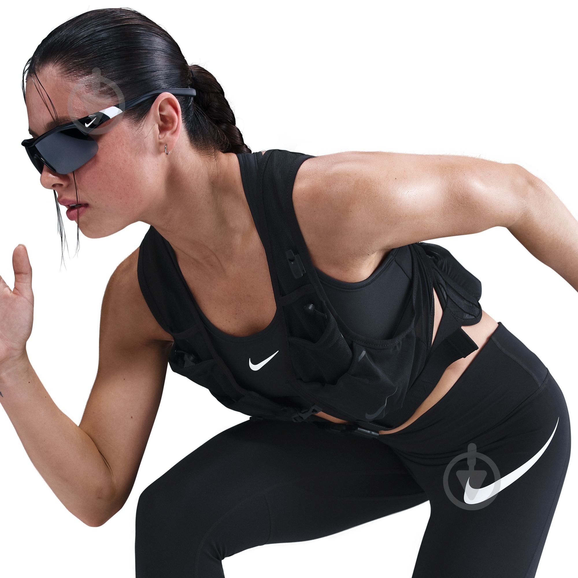 Тайтси Nike W NK DF TEMPO HR 7/8 TGT SWHBR HV2304-010 р.L чорний - фото 9