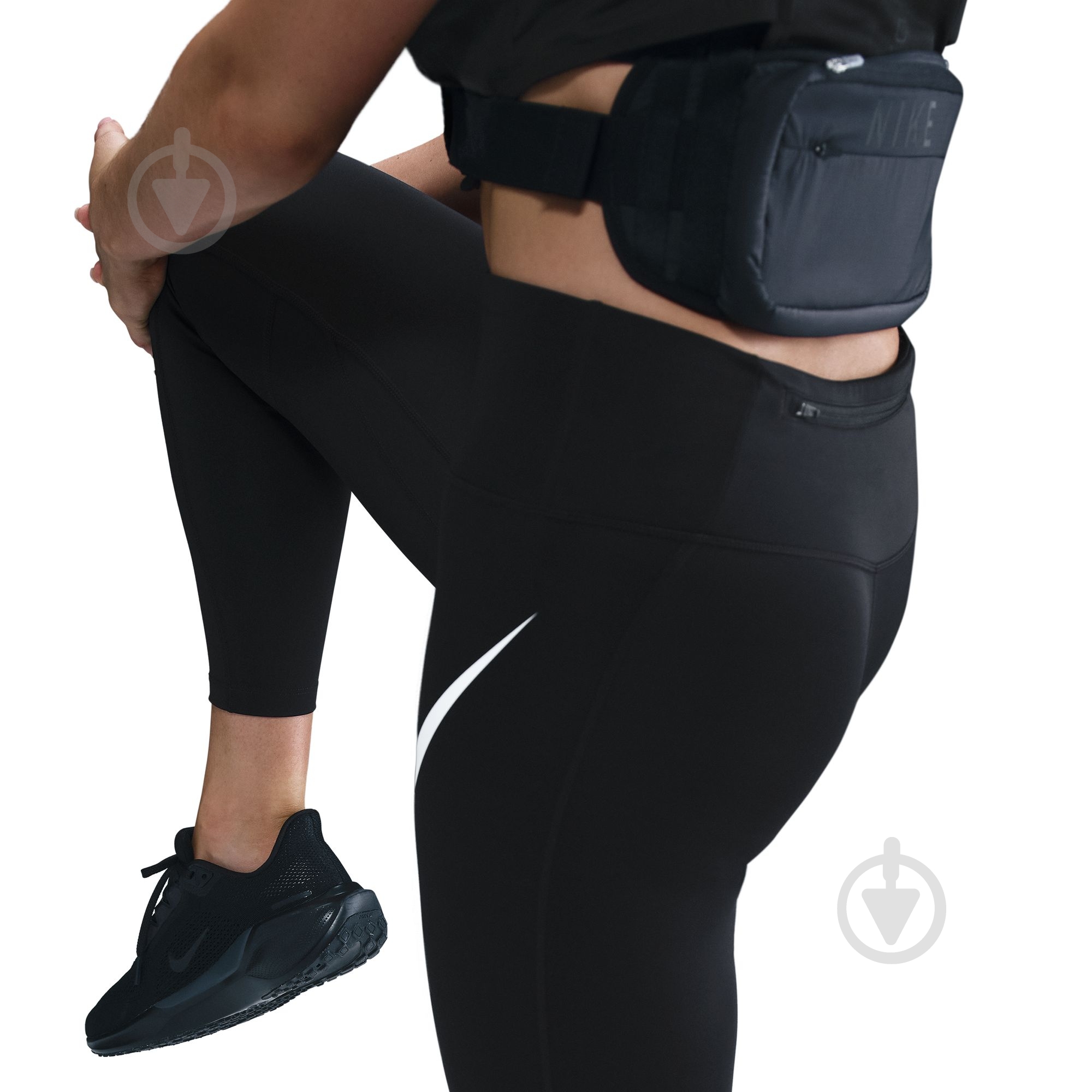 Тайтсы Nike W NK DF TEMPO HR 7/8 TGT SWHBR HV2304-010 р.M черный - фото 8 Тайтсы Nike W NK DF TEMPO HR 7/8 TGT SWHBR HV2304-010 р.M черный - фото 8