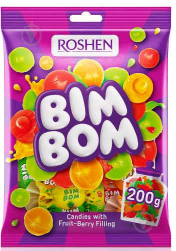Конфеты Roshen Бим-Бом 200 г (4823077612732) - фото 1