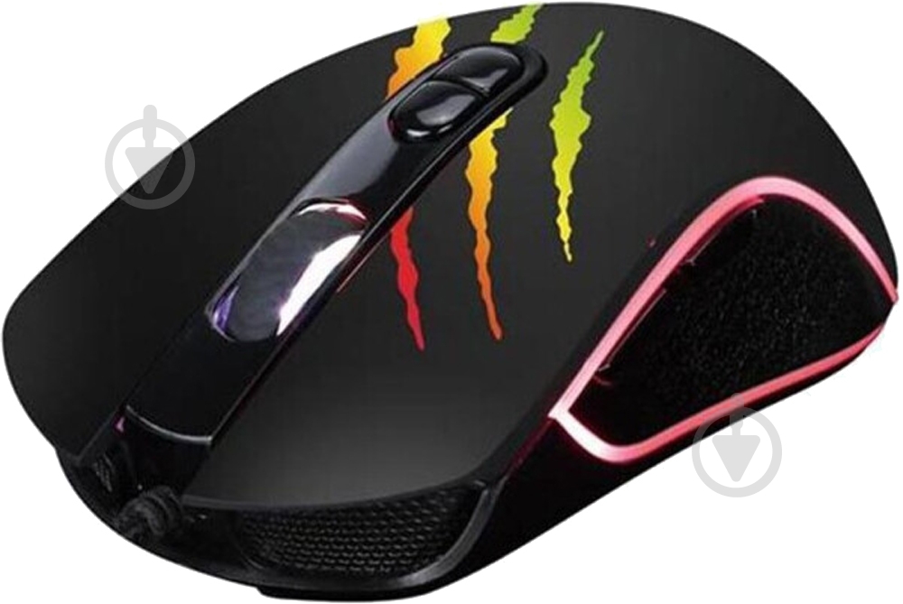 Мышь Marvo M425G Multi-LED Black - фото 2