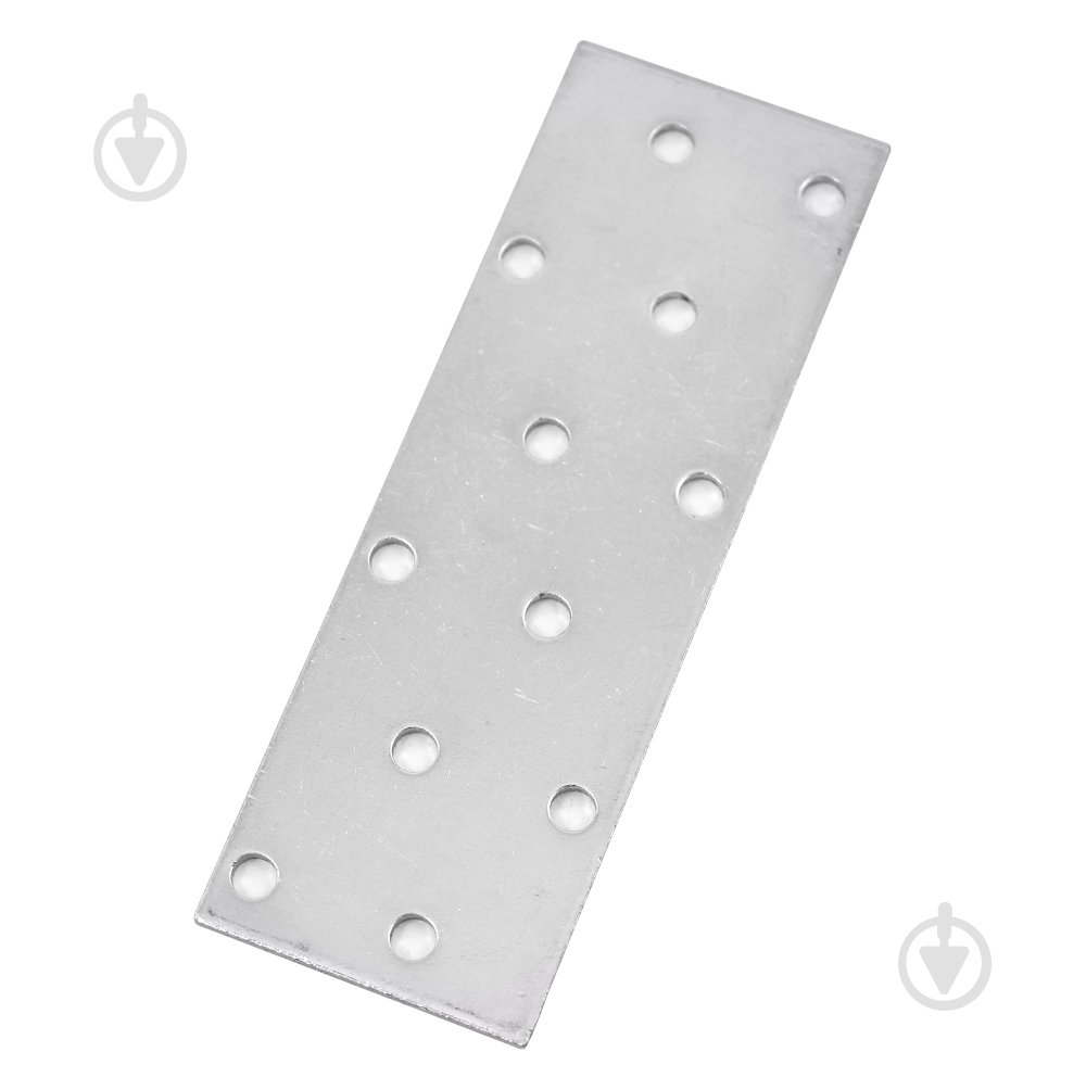 Пластина перфорированная прямая 120х40х2 мм (63884) - фото 1 Пластина перфорированная прямая 120х40х2 мм (63884) - фото 1