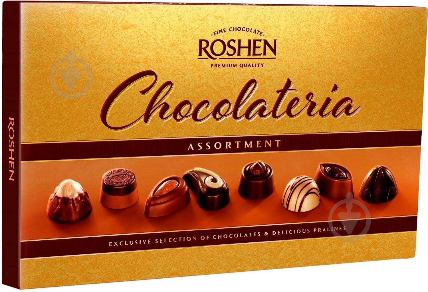 Конфеты Roshen Chocolateria 256 г (4823077622359) - фото 1