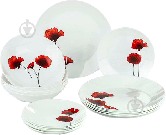 Сервиз столовый Arcopal Bertille 18 предметов P3227 - фото 1