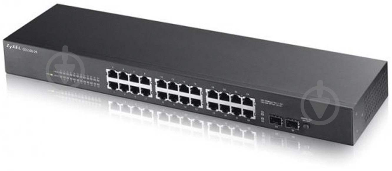 Коммутатор Zyxel GS1100-24 (GS1100-24-EU0103F) - фото 1 Коммутатор Zyxel GS1100-24 (GS1100-24-EU0103F) - фото 1