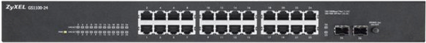 Коммутатор Zyxel GS1100-24 (GS1100-24-EU0103F) - фото 3 Коммутатор Zyxel GS1100-24 (GS1100-24-EU0103F) - фото 3