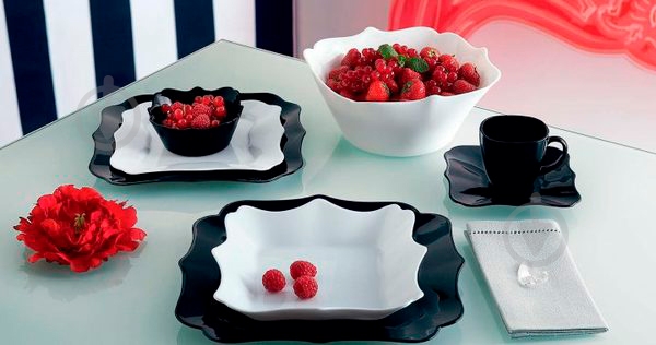 Сервиз столовый Luminarc Authentic Black/White 38 предметов (P4677) - фото 14