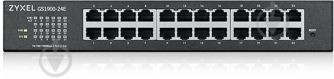 Коммутатор Zyxel GS1900-24E (GS1900-24E-EU0102F) - фото 3 Коммутатор Zyxel GS1900-24E (GS1900-24E-EU0102F) - фото 3