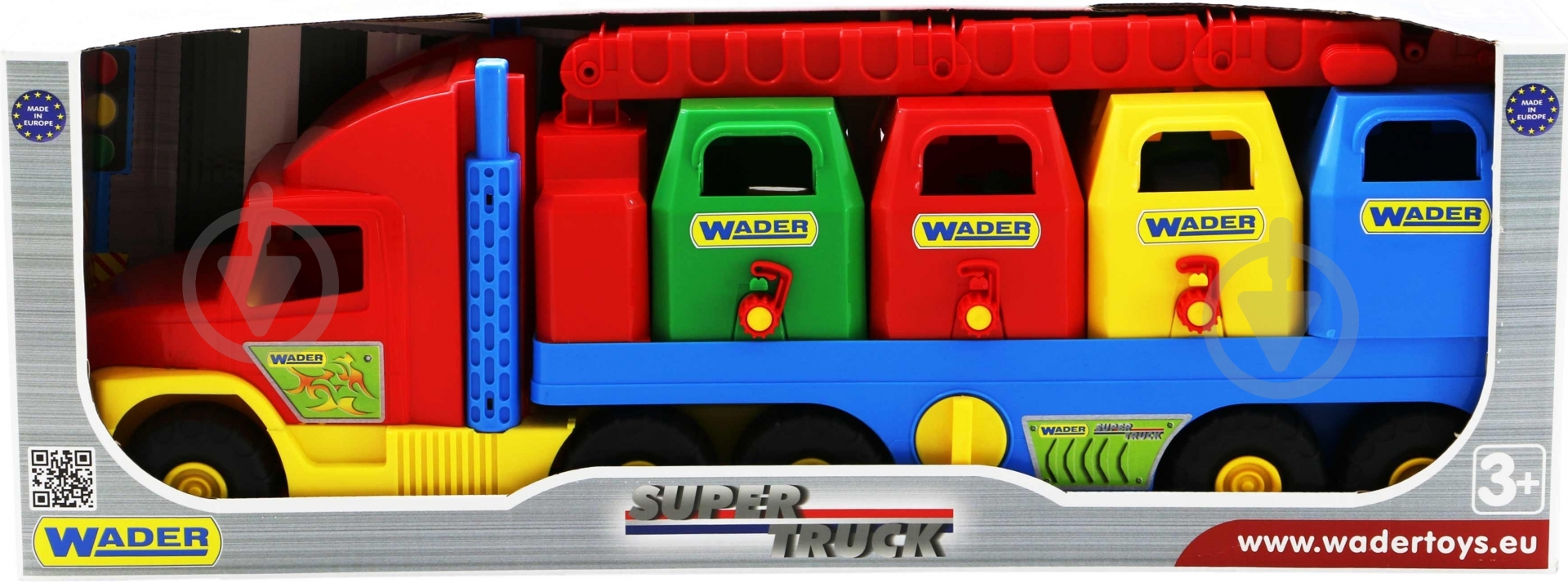 Мусоровоз Wader Super Truck 36530 - фото 3