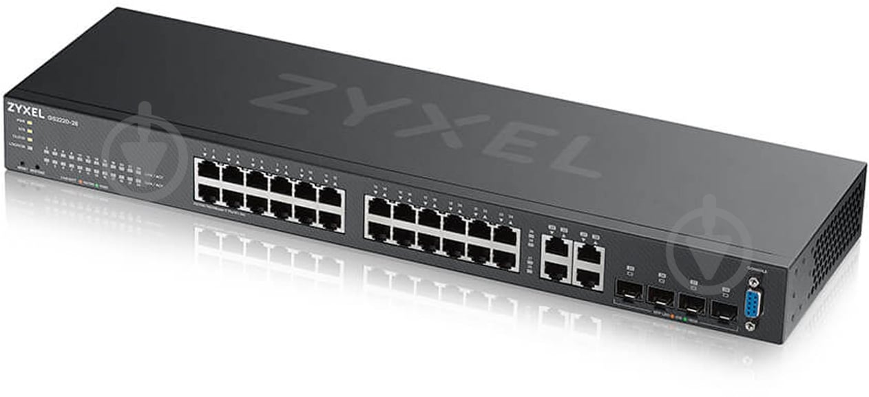 Комутатор Zyxel GS2220-28 (GS2220-28-EU0101F) - фото 2 Комутатор Zyxel GS2220-28 (GS2220-28-EU0101F) - фото 2