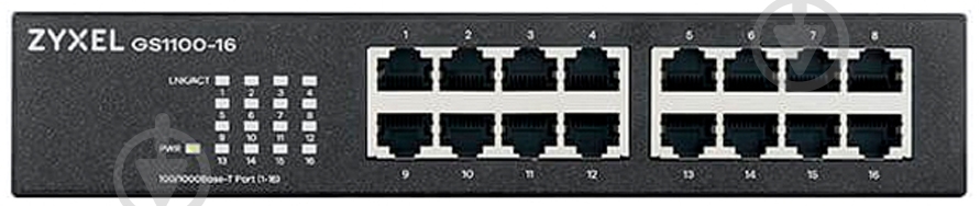 Коммутатор Zyxel GS1100-16 (GS1100-16-EU0103F) - фото 1