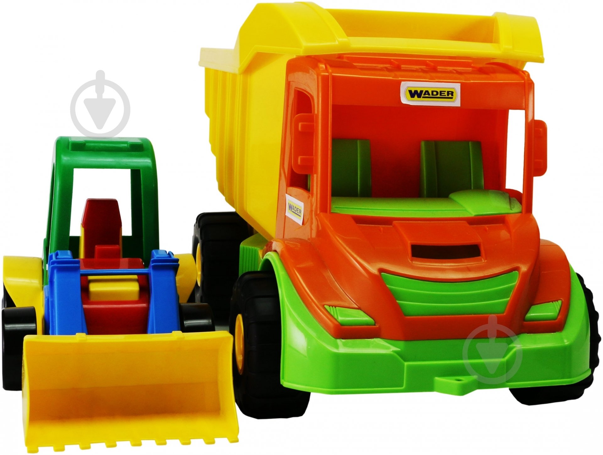 Грузовик Wader с трактором 32210 - фото 1