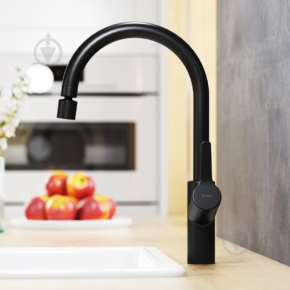 Смеситель для кухни AM.PM с двухрежимным регулируемым аэратором DX310722300 Eclipse - фото 5