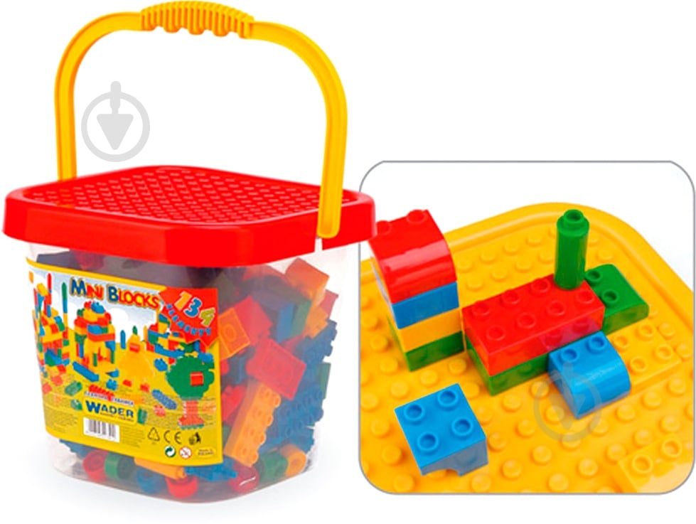 Конструктор Wader Mini blocks в асортименті 41340 - фото 5