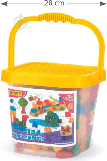 Конструктор Wader Mini blocks в асортименті 41340 - фото 6