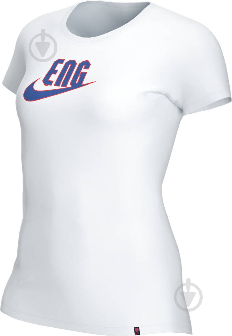 Футболка Nike ENT W NK TEE TR GROUND CD1443-100 р.M белый - фото 1