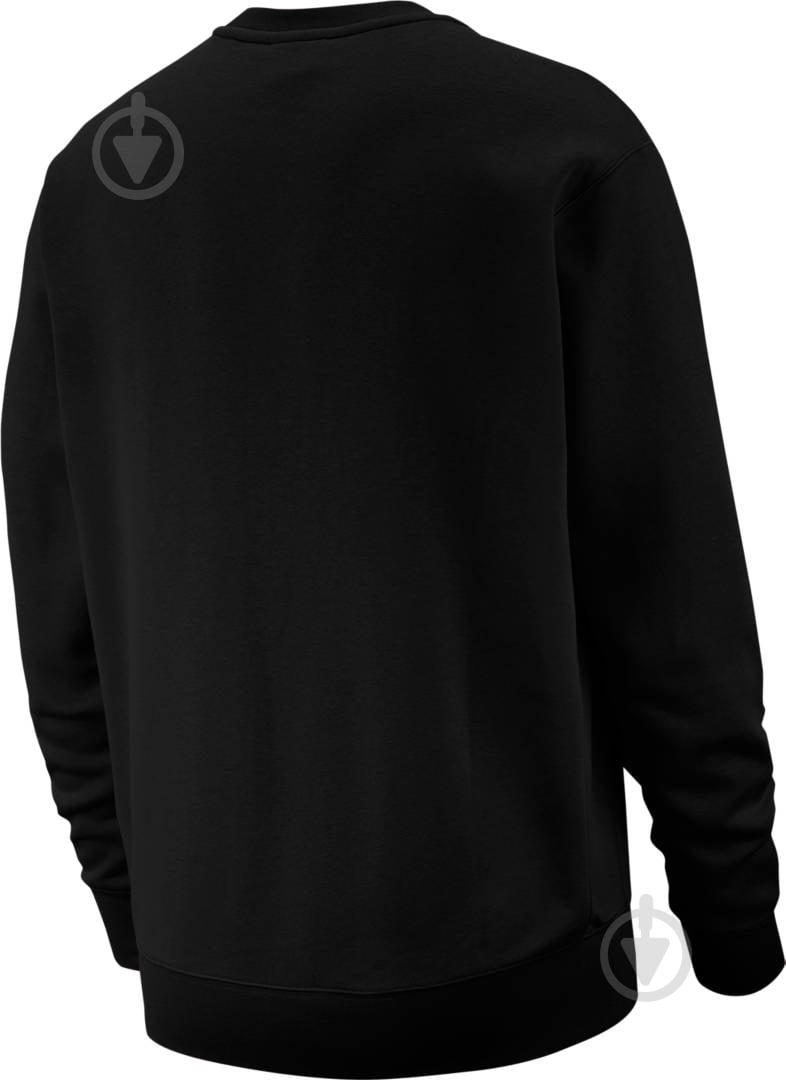 Свитшот Nike M NSW CLUB CRW BB BV2662-010 р. M черный - фото 2 Свитшот Nike M NSW CLUB CRW BB BV2662-010 р. M черный - фото 2