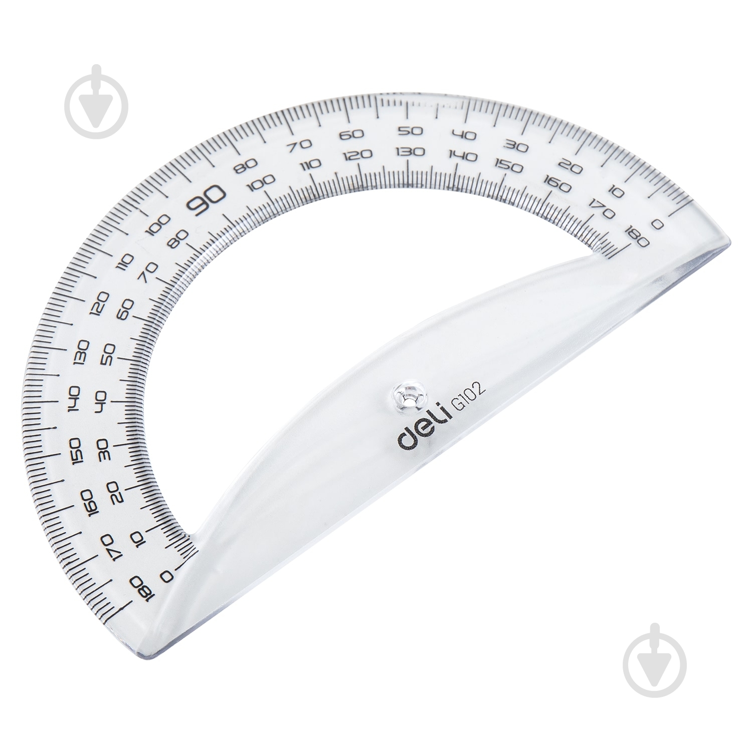 Транспортир 12 см 180° G10212 Deli - фото 3
