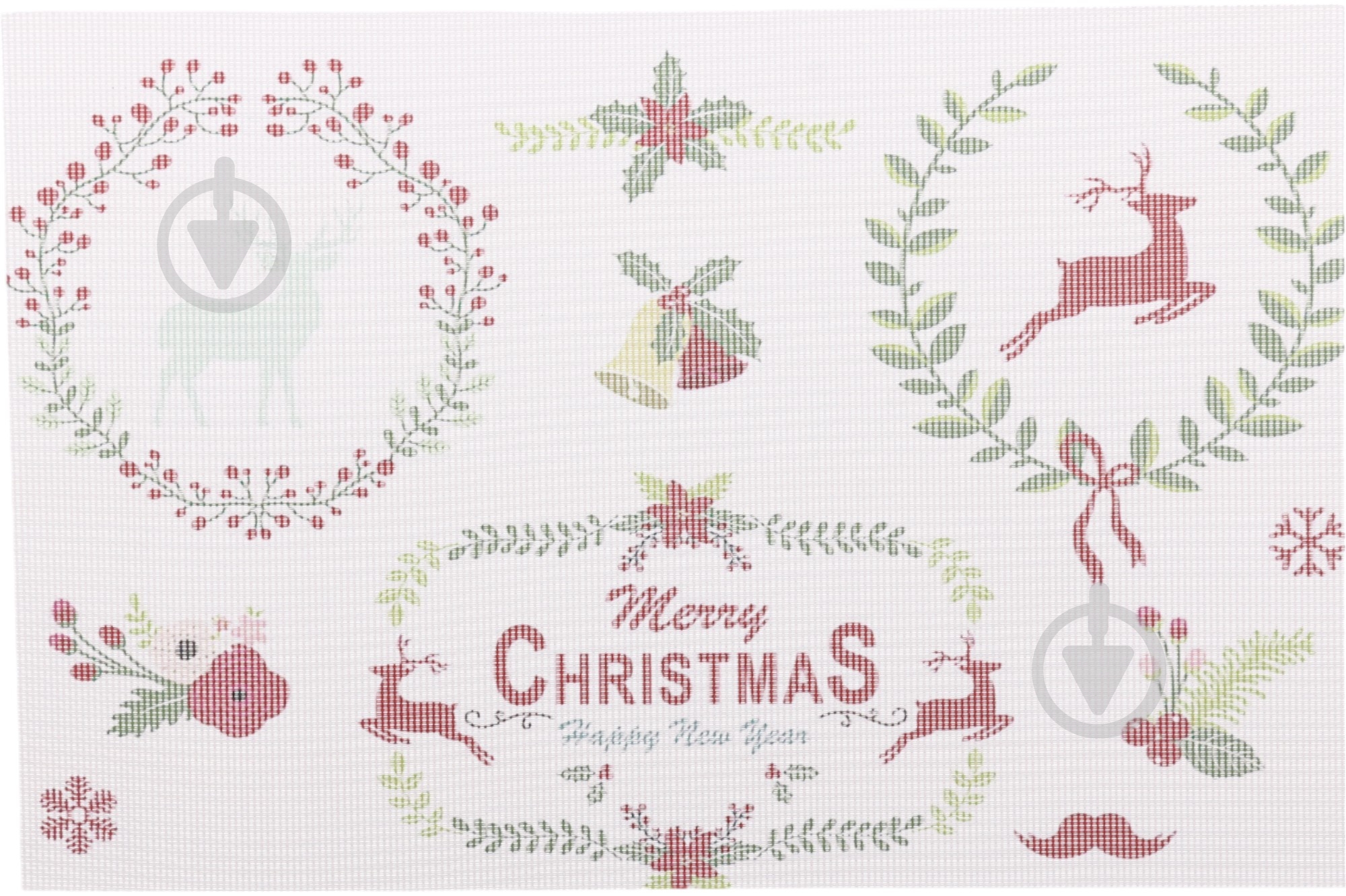 Коврик для сервировки Christmas Deer 45x30 см - фото 1 Коврик для сервировки Christmas Deer 45x30 см - фото 1