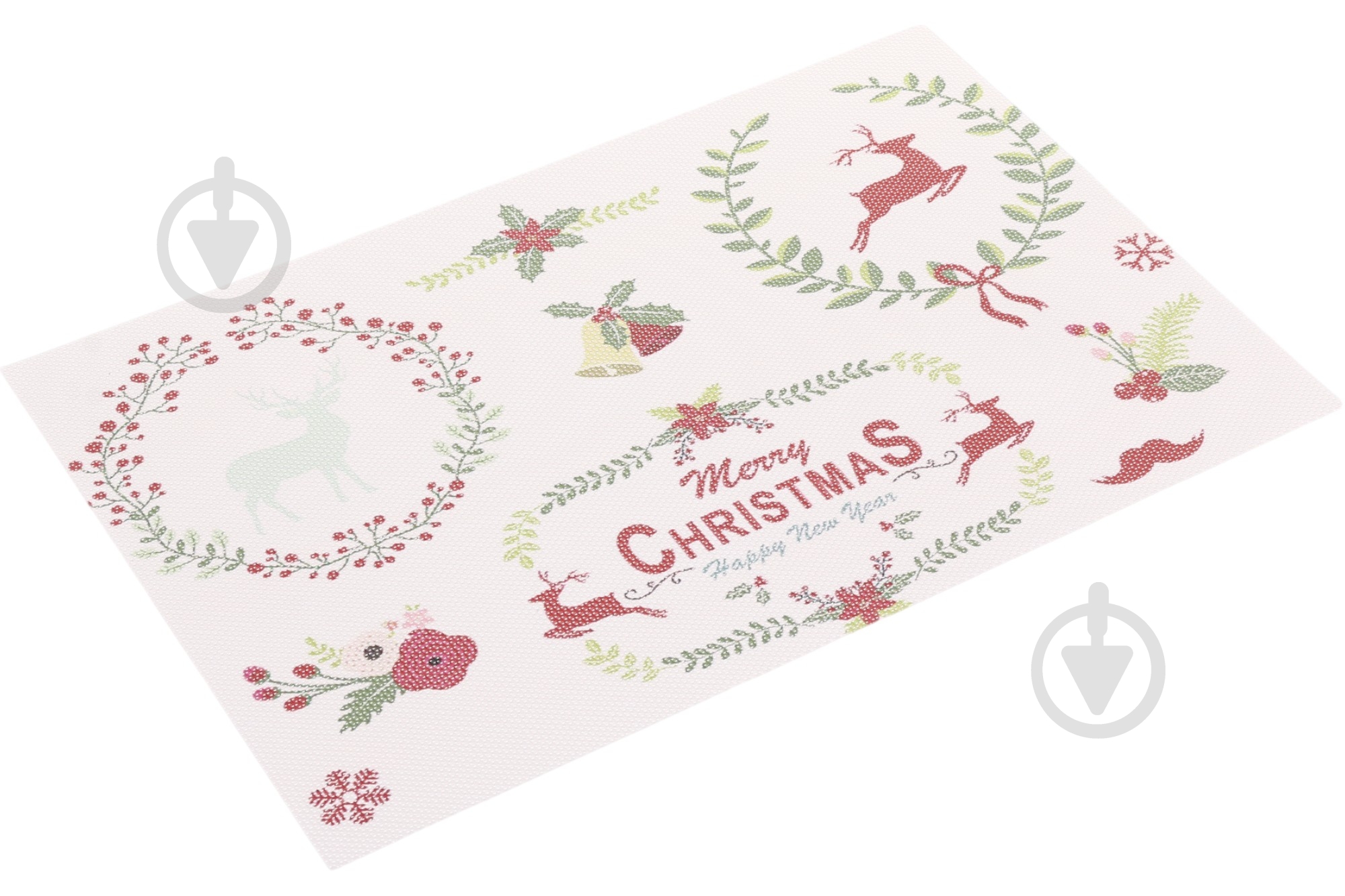 Коврик для сервировки Christmas Deer 45x30 см - фото 3 Коврик для сервировки Christmas Deer 45x30 см - фото 3