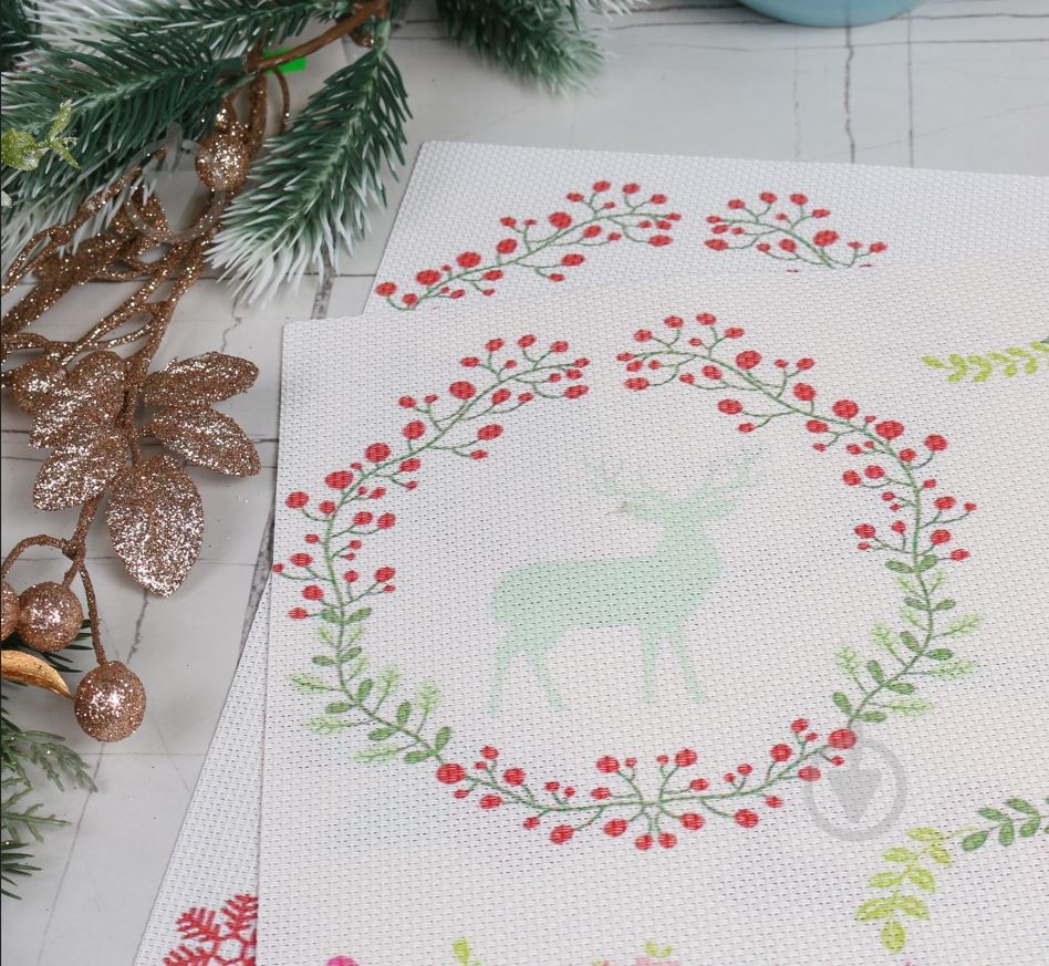 Коврик для сервировки Christmas Deer 45x30 см - фото 7 Коврик для сервировки Christmas Deer 45x30 см - фото 7