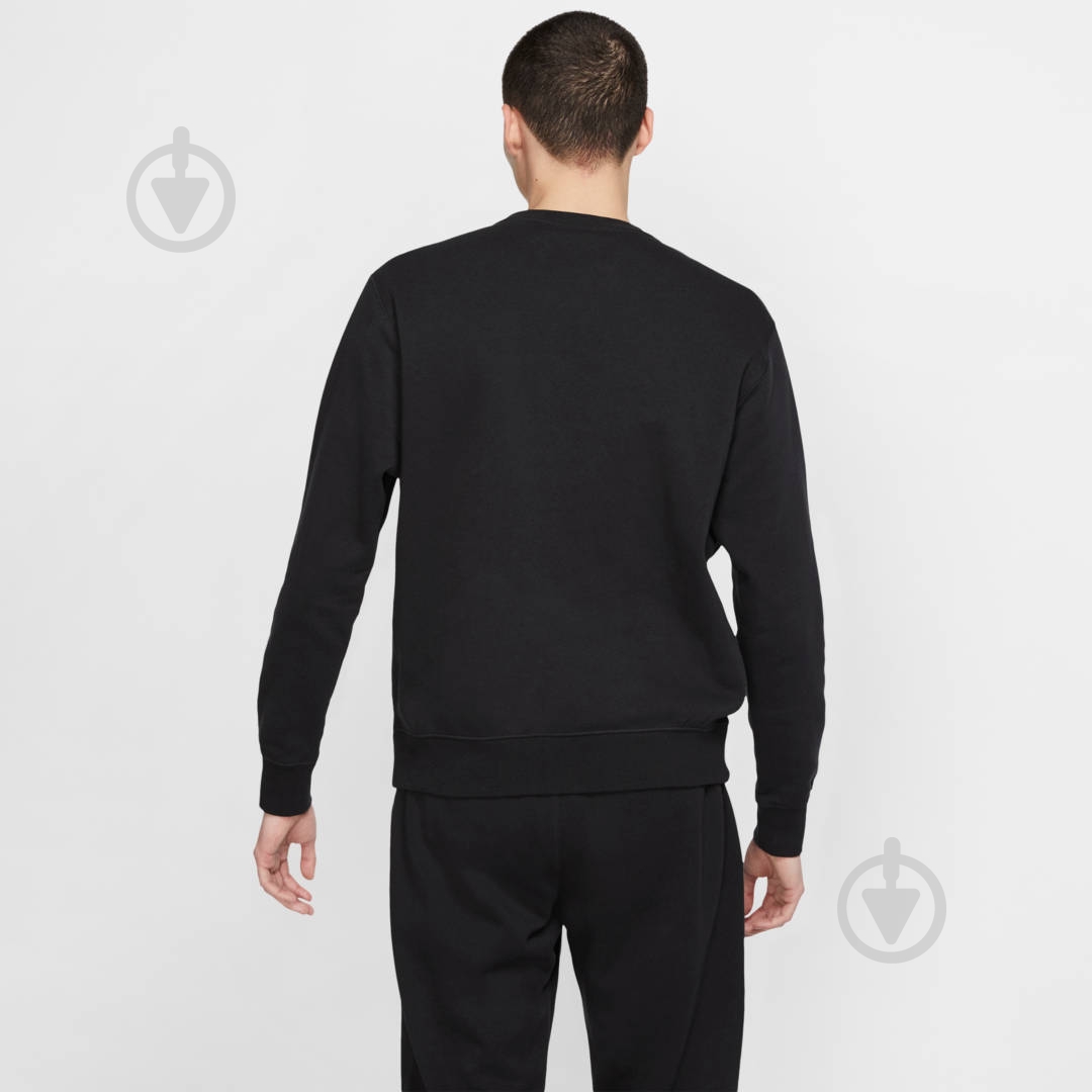 Свитшот Nike M NSW CLUB CRW BB BV2662-010 р. XL черный - фото 5