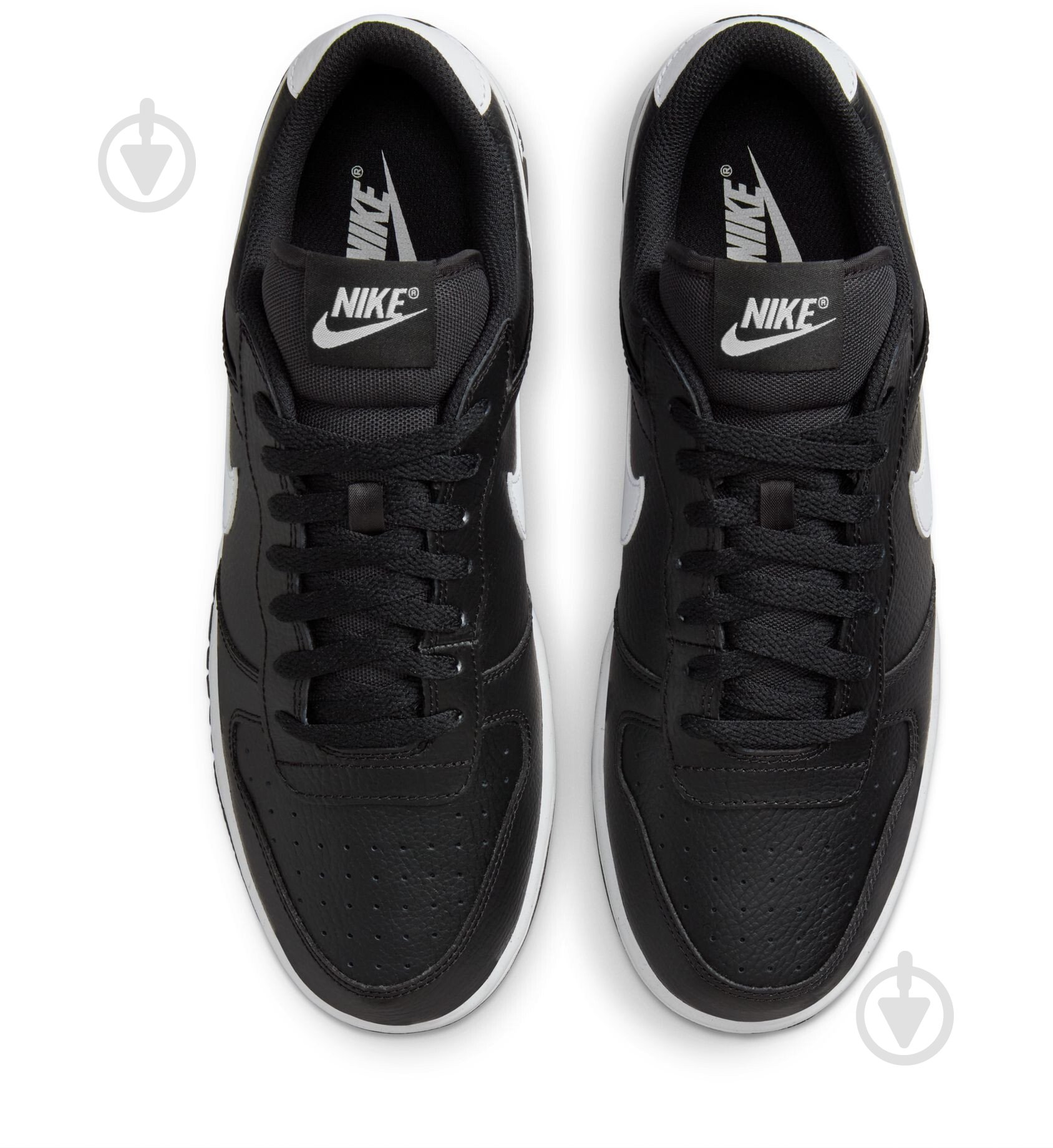 Кросівки чоловічі демісезонні Nike BIG NIKE LOW 355152-016 р.45,5 чорні - фото 7 Кросівки чоловічі демісезонні Nike BIG NIKE LOW 355152-016 р.45,5 чорні - фото 7