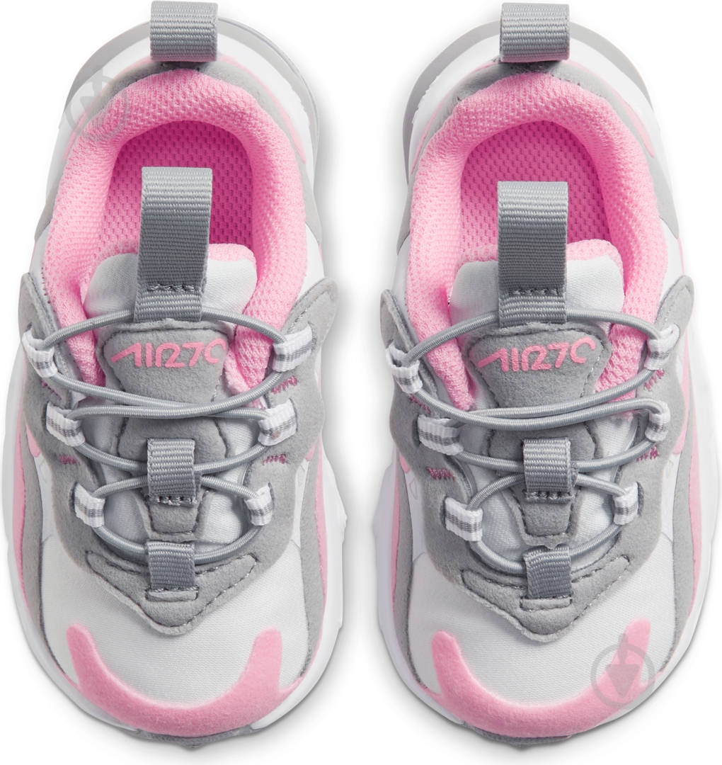 Кроссовки демисезонные Nike AIR MAX 270 RT BT CD2654-104 р.22 белые - фото 7