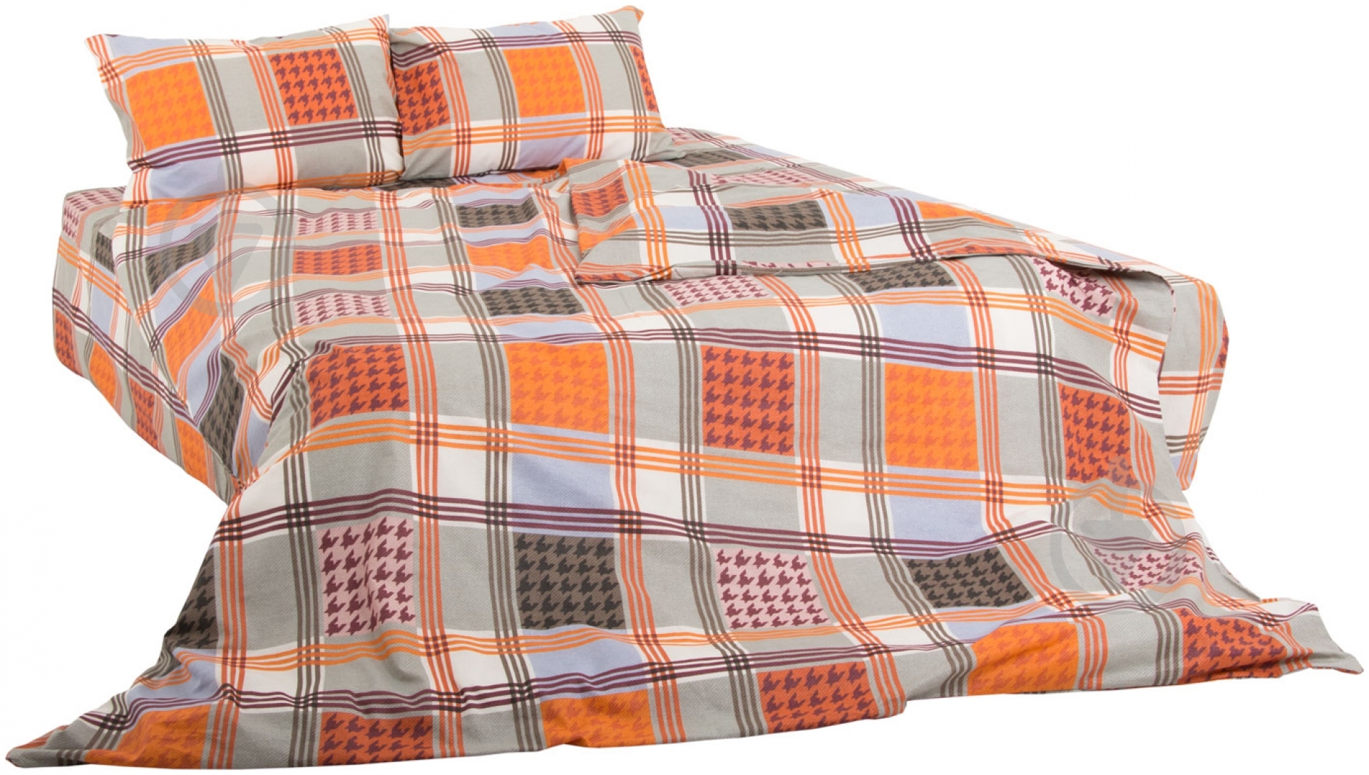 Комплект постельного белья Твід 2,0 серый UP! (Underprice) - фото 1