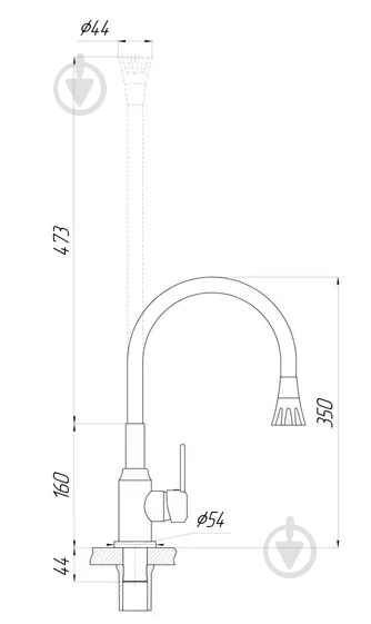 Смеситель для кухни DOMINO ELLIPSE DCC-203SA-S21 - фото 6 Смеситель для кухни DOMINO ELLIPSE DCC-203SA-S21 - фото 6