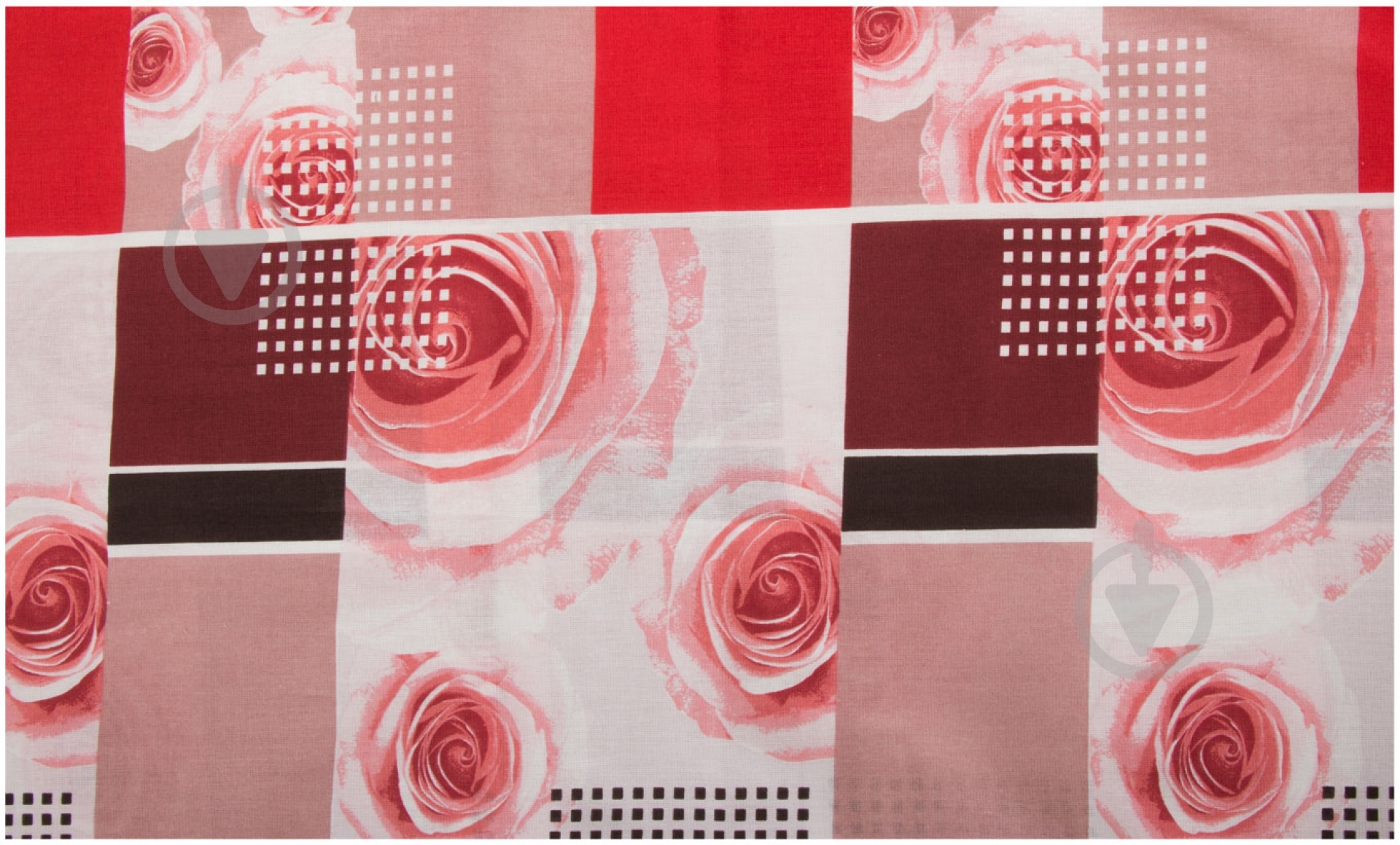 Комплект постельного белья Пріма 2,0 красный UP! (Underprice) - фото 2