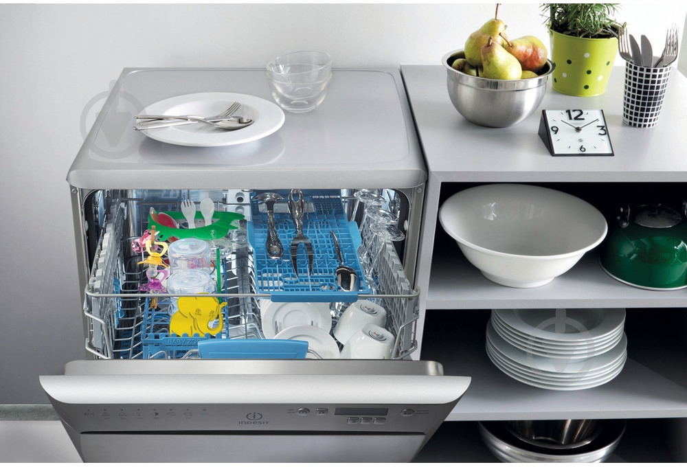 Посудомоечная машина Indesit DSFO 3T224 Z - фото 6