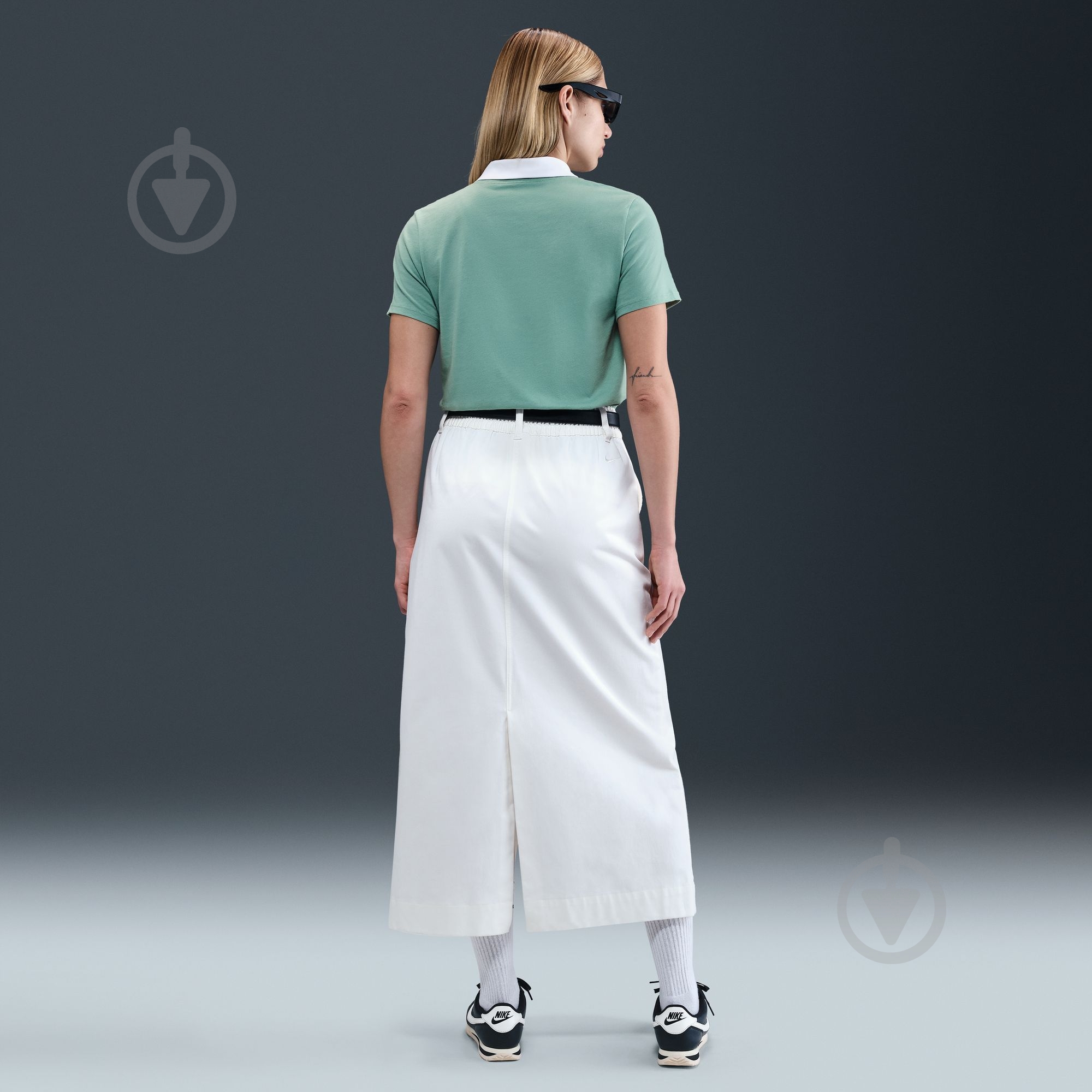 Футболка Nike W NSW CLUB SS TEE DX7902-017 р.S зелений - фото 7