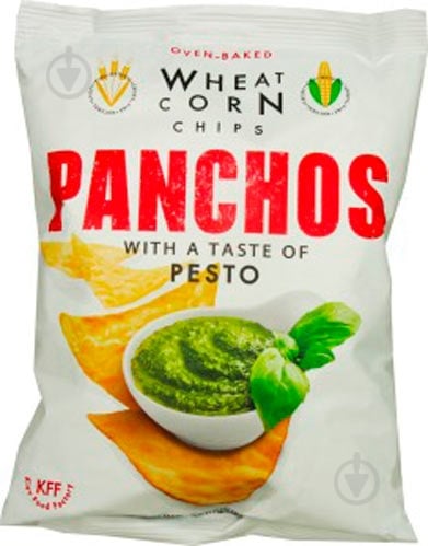 Чипсы PANCHOS со вкусом соуса песто 82 г - фото 1