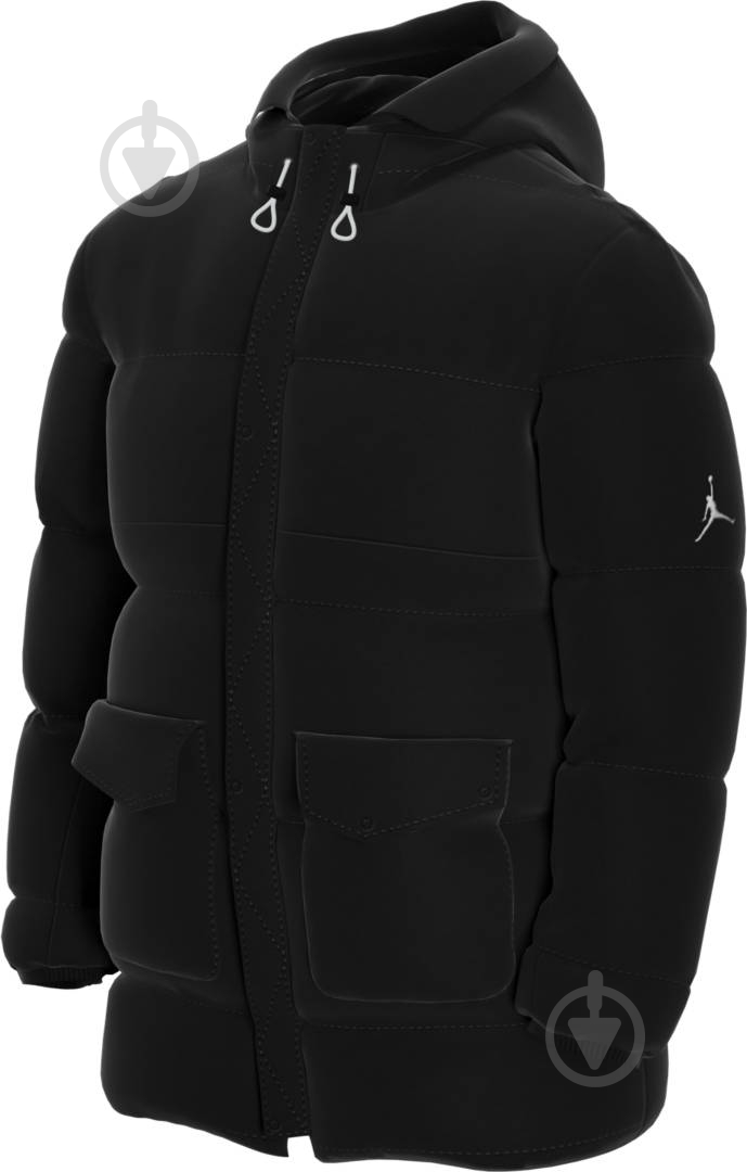 Куртка мужская Jordan M J JORDAN DOWN PARKA CK6661-010 р.XL черная - фото 3