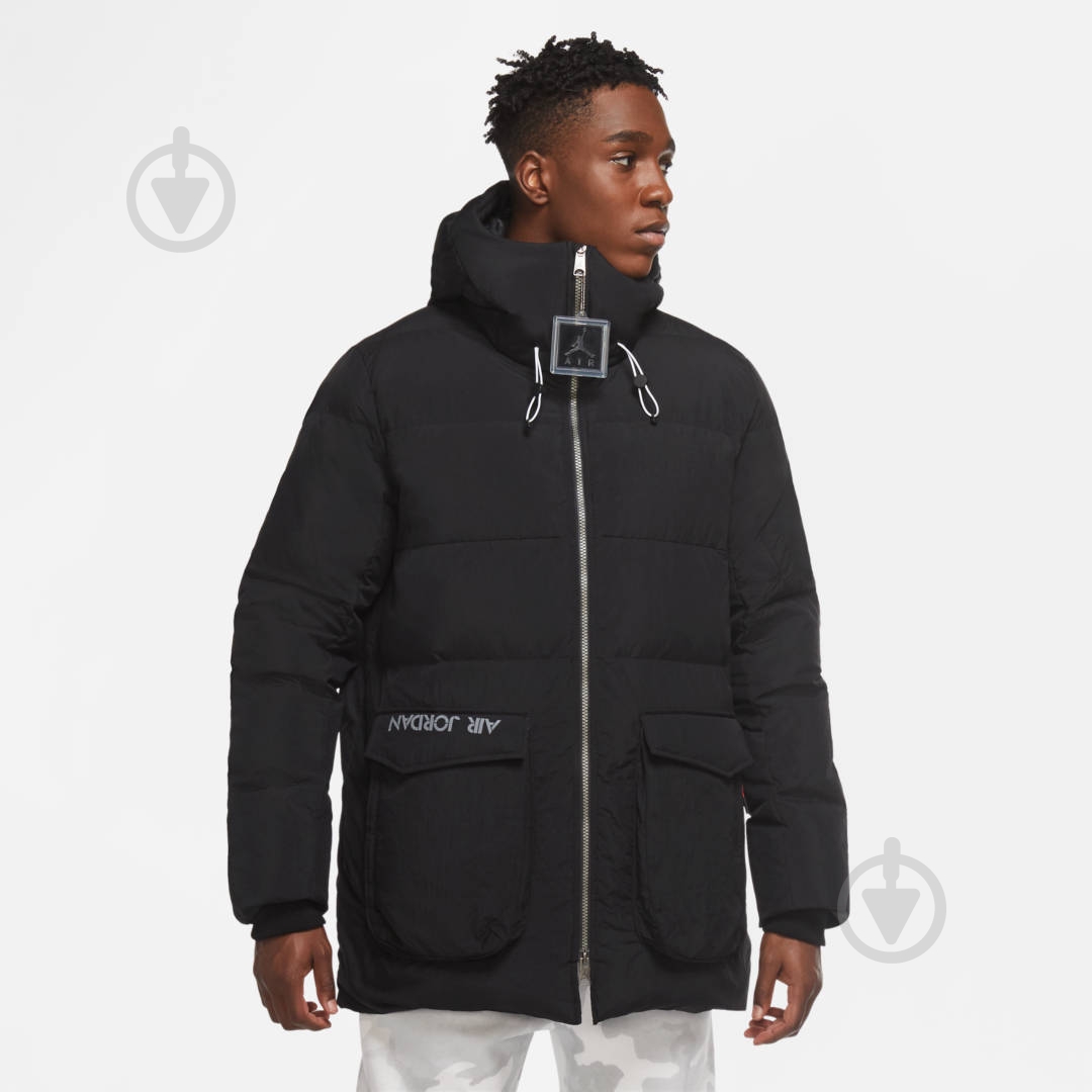 Куртка мужская Jordan M J JORDAN DOWN PARKA CK6661-010 р.XL черная - фото 4