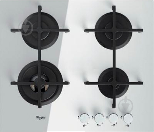 Варочная поверхность газовая Whirlpool GOA6423WH - фото 1