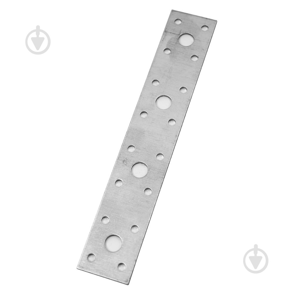 Пластина перфорированная монтажная 200х35х2 мм (63907) - фото 1 Пластина перфорированная монтажная 200х35х2 мм (63907) - фото 1