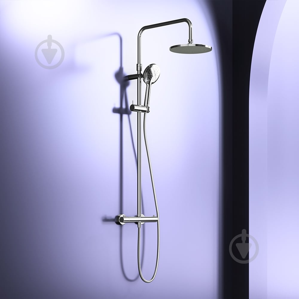 Душевая система Damixa Option DX218091000 - фото 2 Душевая система Damixa Option DX218091000 - фото 2