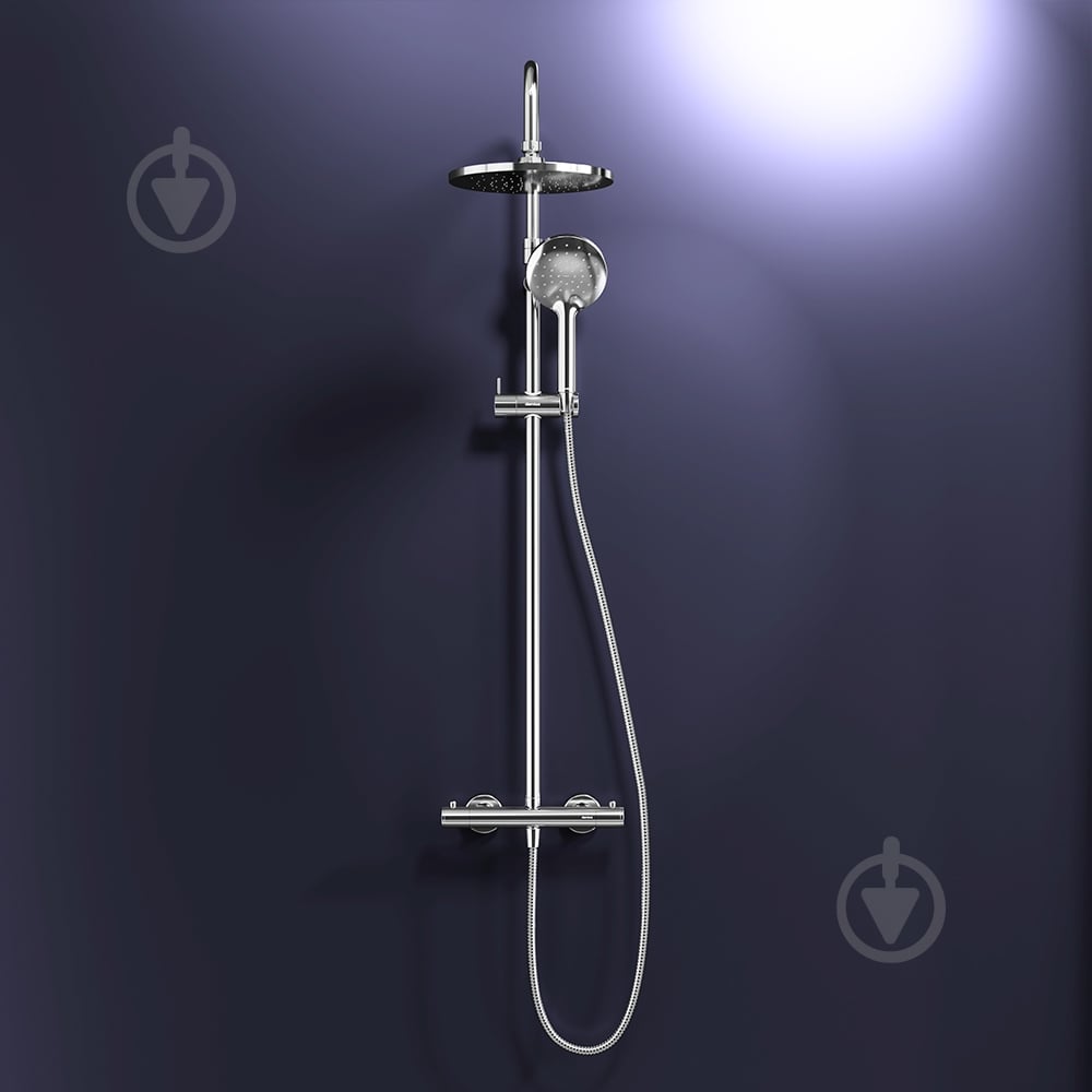 Душевая система Damixa Option DX218091000 - фото 3 Душевая система Damixa Option DX218091000 - фото 3