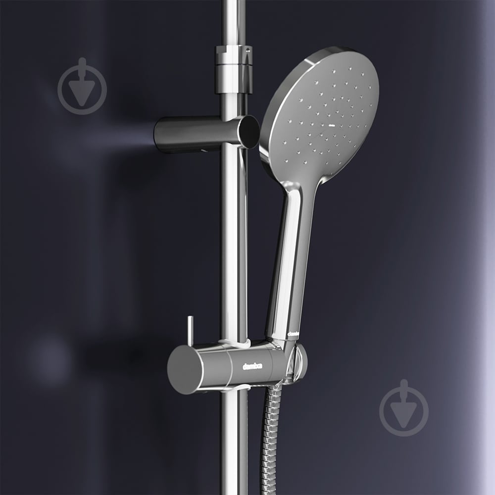 Душевая система Damixa Option DX218091000 - фото 4 Душевая система Damixa Option DX218091000 - фото 4