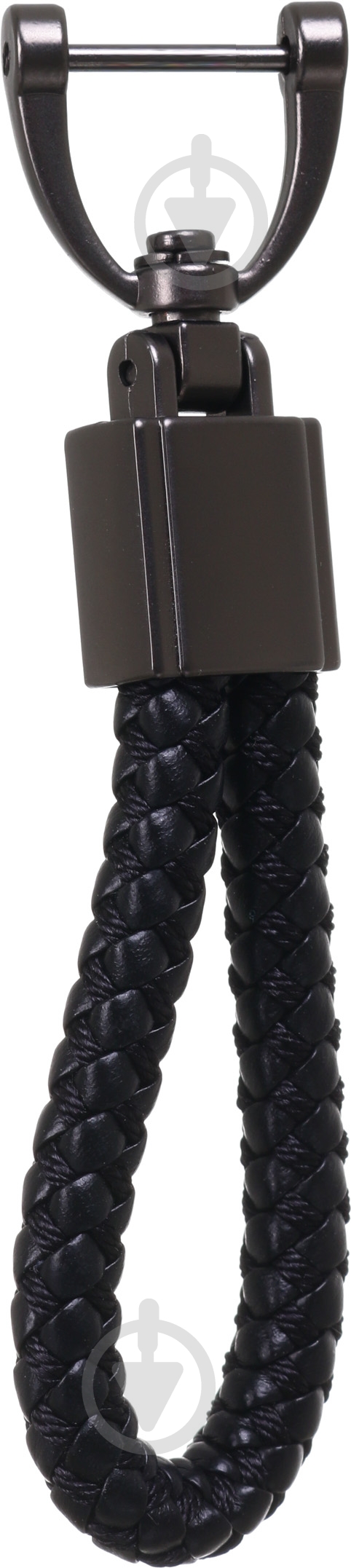 Брелок для ключів з U затискачем з викруткою чорний - фото 2