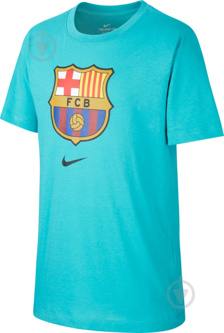 Футболка Nike FCB B NK TEE EVERGREEN CRST 2 CD3199-309 р.S коричневый - фото 1