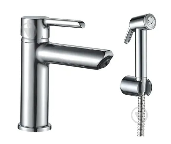 Смеситель для умывальника DOMINO PRESTIGE DPS-222 з гігієничною лійкою - фото 2 Смеситель для умывальника DOMINO PRESTIGE DPS-222 з гігієничною лійкою - фото 2