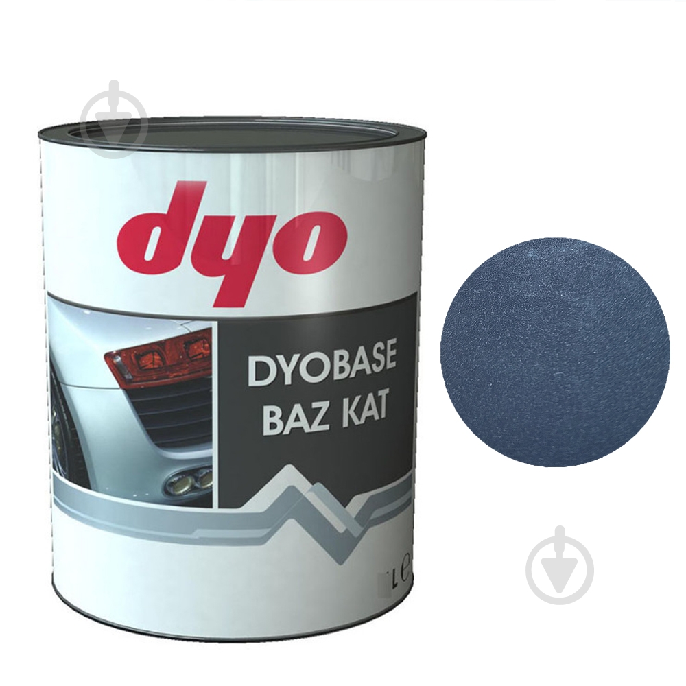 Автоемаль базова Ford J7/C (карбон) Dyo 1000 мл - фото 1