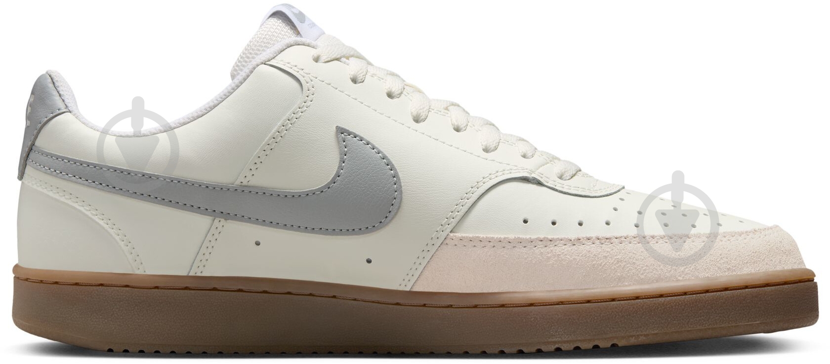 Кросівки чоловічі демісезонні Nike Court Vision Low HV2530-100 р.46 бежеві - фото 2 Кросівки чоловічі демісезонні Nike Court Vision Low HV2530-100 р.46 бежеві - фото 2