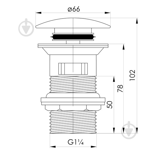 Донний клапан Imprese - фото 2 Донний клапан Imprese - фото 2